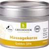 GREENDOOR Massagekerze Golden Spa