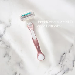 Gillette Venus Rasierer Deluxe Smooth Sensitive Rosegold Mit 3 Klingen 7 Gillette Venus Rasierer Deluxe Smooth Sensitive Rosegold Mit 3 Klingen -Satin Naturel shop MAM 10246045 SHOP IMAGE 1.4