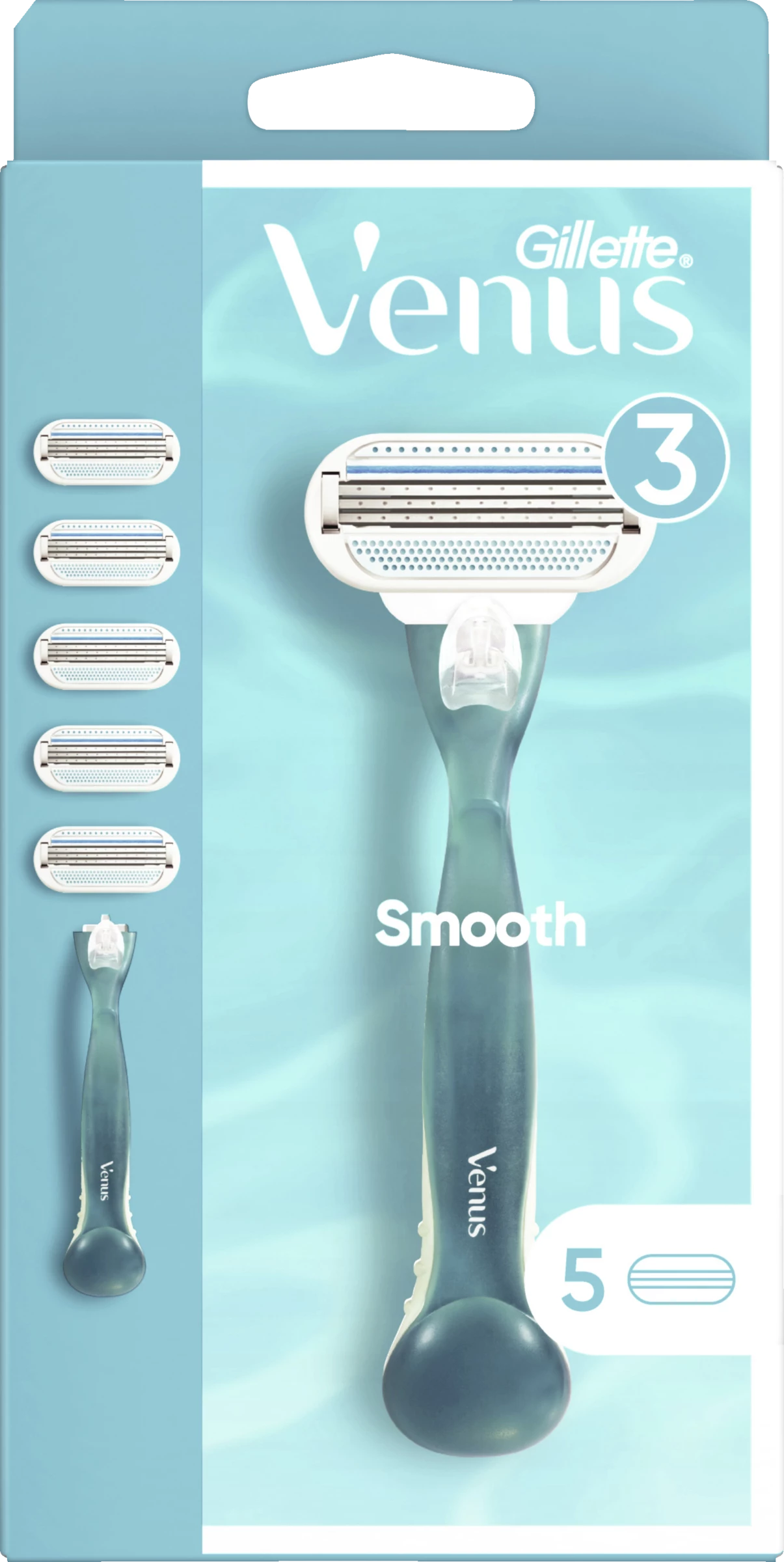 Gillette Venus Rasierer Smooth Mit 5 Klingen 1 Gillette Venus Rasierer Smooth Mit 5 Klingen