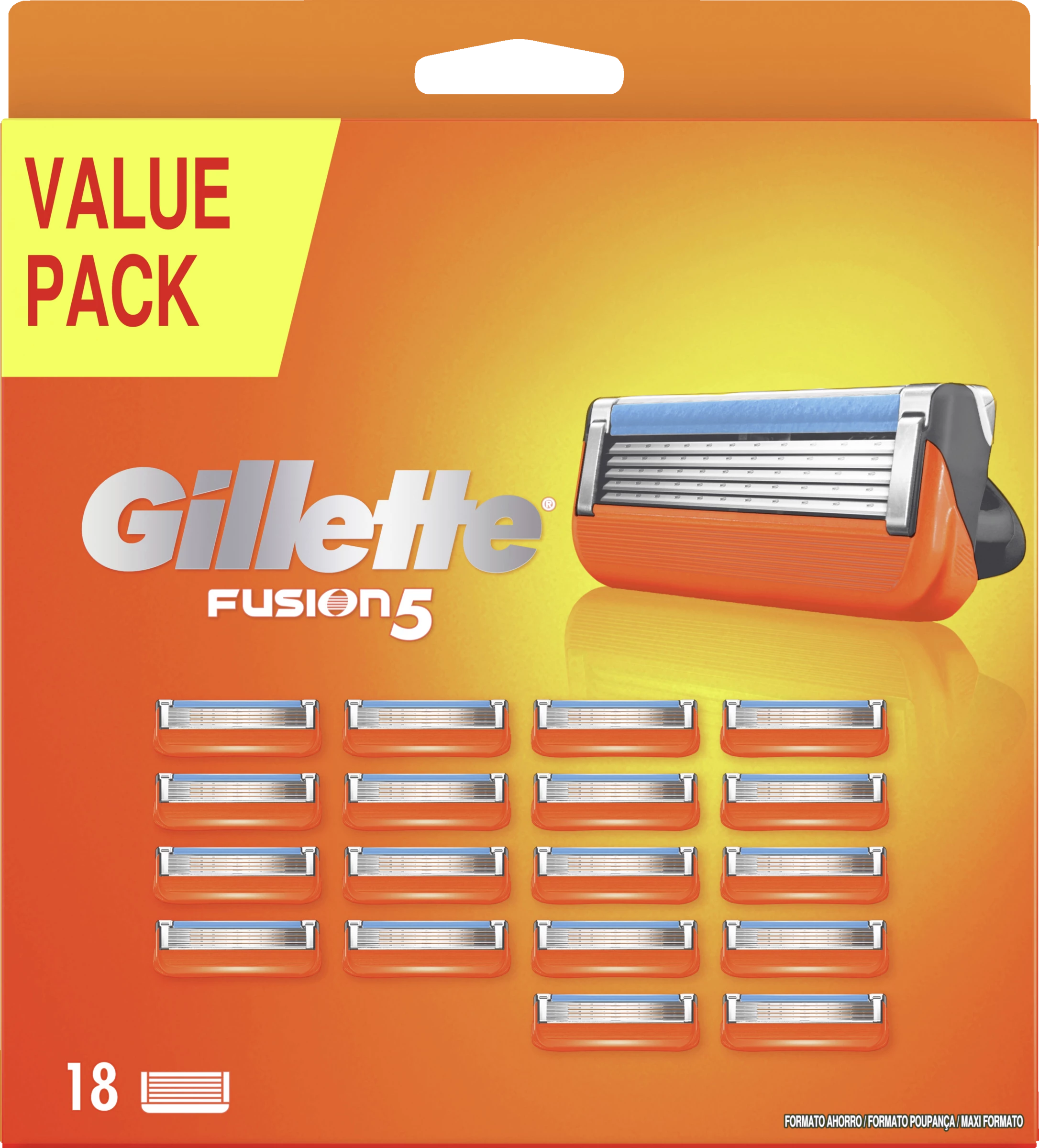 Gillette® Fusion5 Rasierklingen Value Pack 1 Gillette® Fusion5 Rasierklingen Value Pack