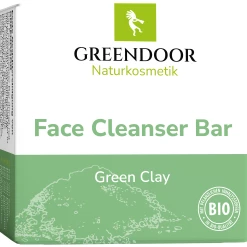 GREENDOOR Face Cleanser Bar Green Clay