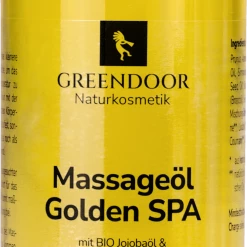 GREENDOOR Massageöl Golden Spa