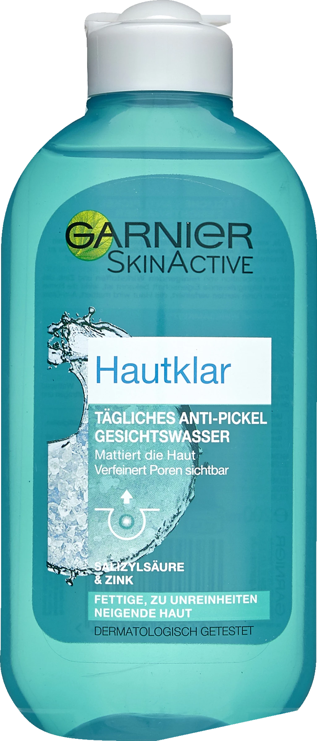 Garnier SkinActive Hautklar Tägliches Anti-Pickel Gesichtswasser 1 Garnier SkinActive Hautklar Tägliches Anti-Pickel Gesichtswasser