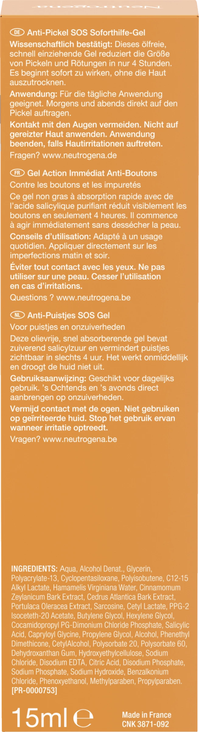 Neutrogena Anti-Pickel SOS Soforthilfe-Gel 3 Neutrogena Anti-Pickel SOS Soforthilfe-Gel – Bild 3