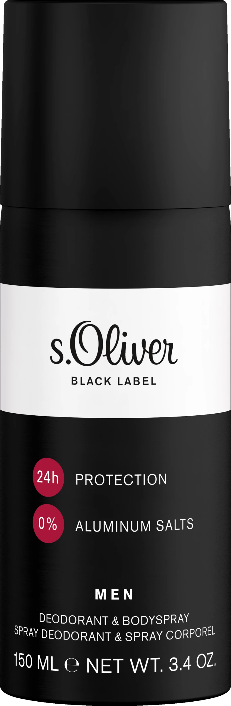 S.Oliver Men Deodorant & Bodyspray Black Label 1 S.Oliver Men Deodorant & Bodyspray Black Label