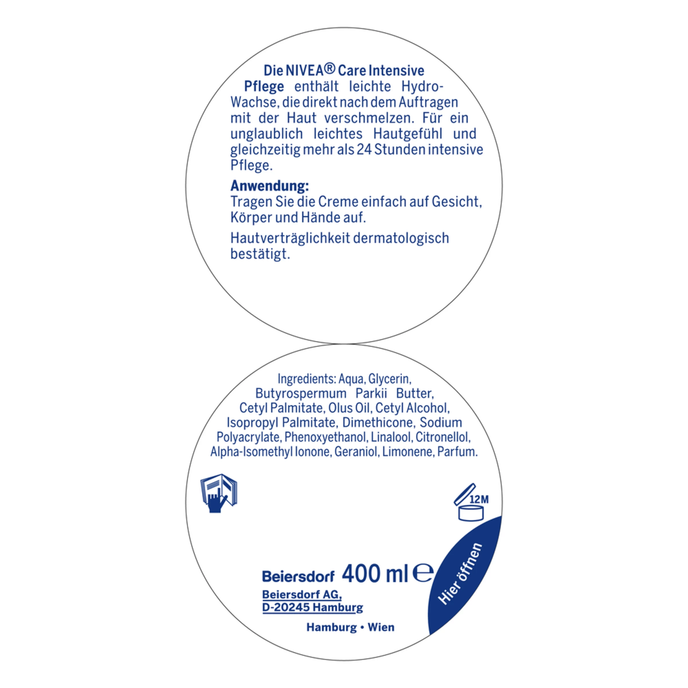 NIVEA Care Intensive Pflege Creme 2 NIVEA Care Intensive Pflege Creme – Bild 2