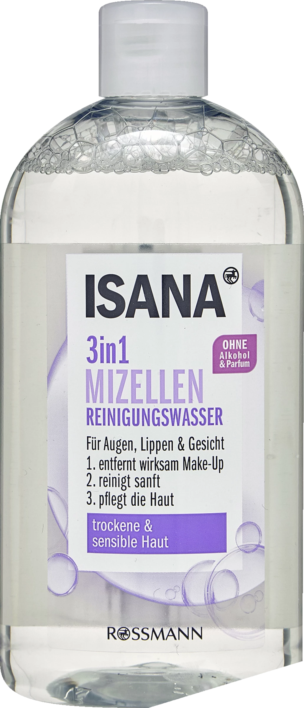 ISANA 3 In 1 Mizellen Reinigungswasser 1 ISANA 3 In 1 Mizellen Reinigungswasser