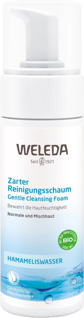Weleda Zarter Reinigungsschaum 1 Weleda Zarter Reinigungsschaum