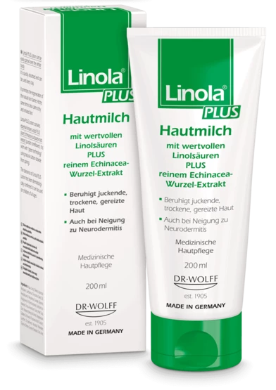 Linola Plus Hautmilch 1 Linola Plus Hautmilch