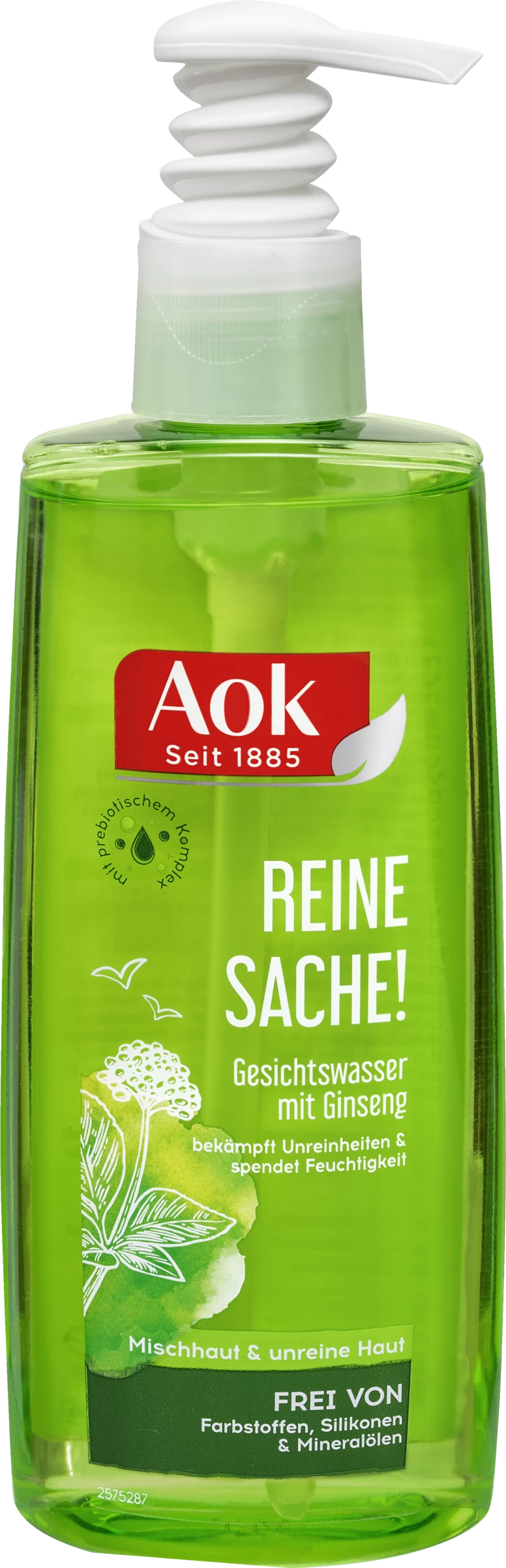 Aok Reine Sache! Gesichtswasser Mit Ginseng 1 Aok Reine Sache! Gesichtswasser Mit Ginseng