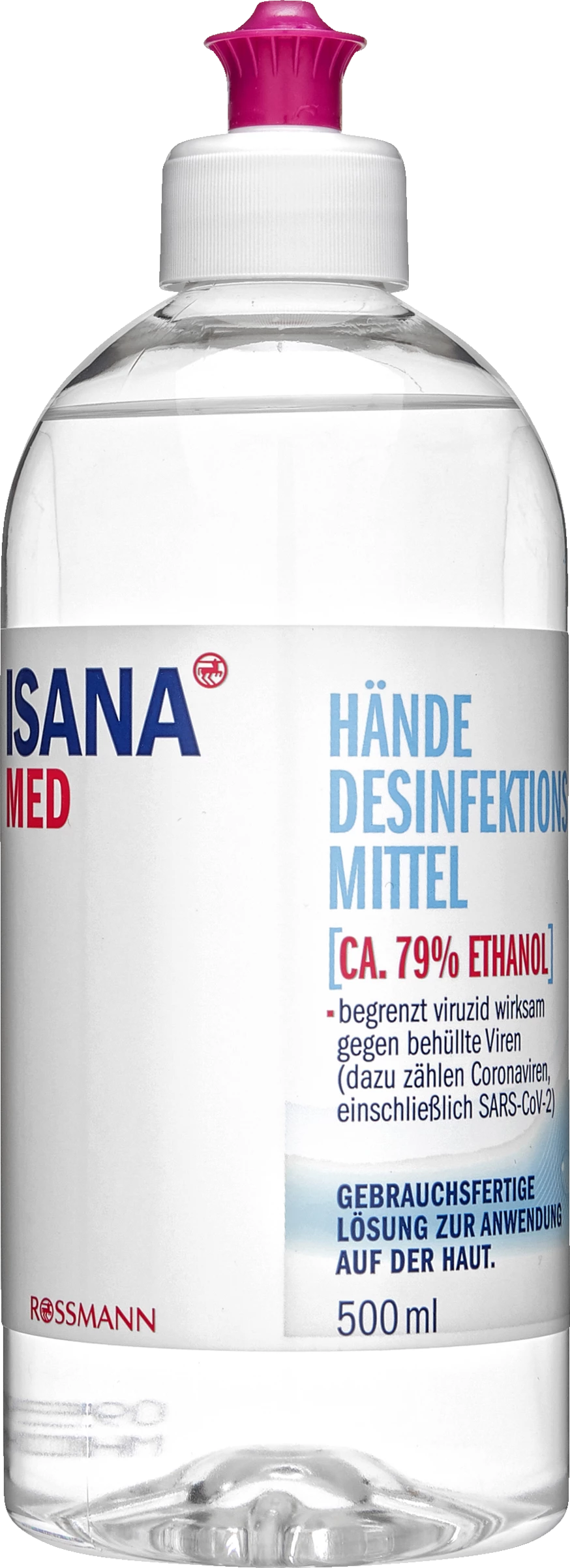 ISANA MED Händedesinfektionsmittel 1 ISANA MED Händedesinfektionsmittel