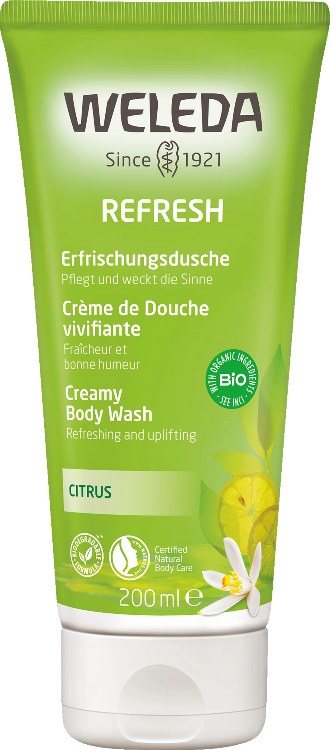 Weleda Refresh Erfrischungsdusche Citrus 1 Weleda Refresh Erfrischungsdusche Citrus