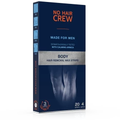 No Hair Crew Kaltwachsstreifen Body