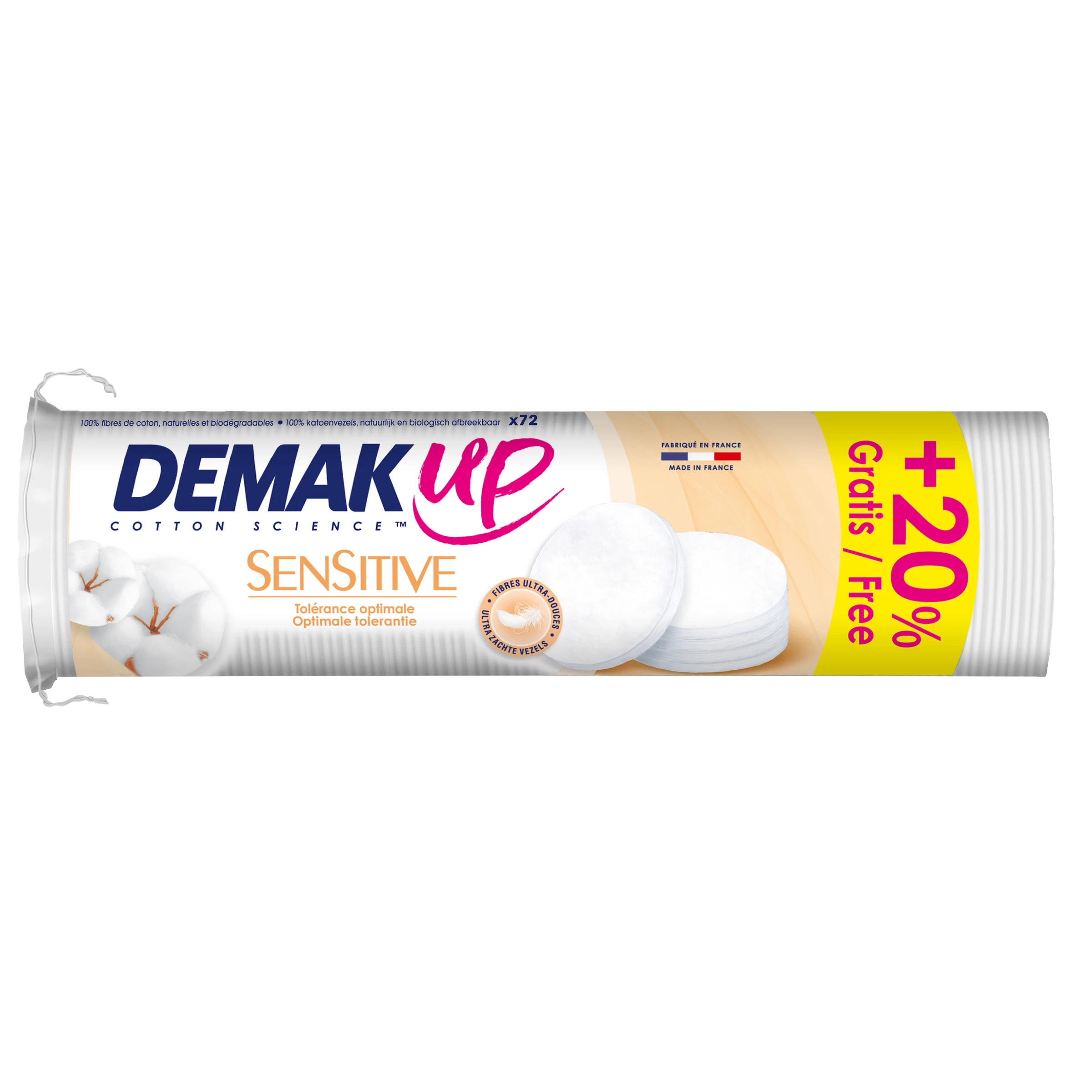 Demak'Up Sensitive Wattepads 1 Demak'Up Sensitive Wattepads