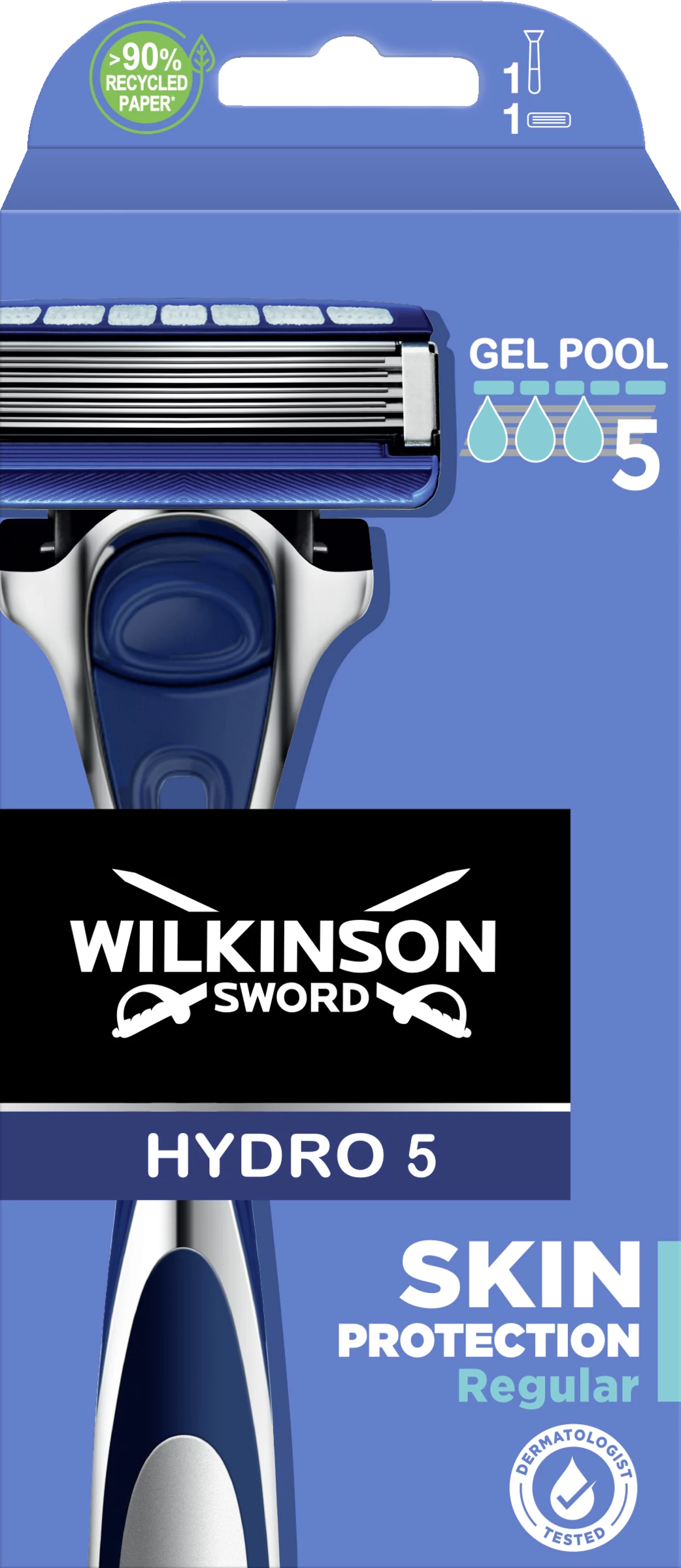 Wilkinson Sword Hydro 5 Skin Protection Regular Rasierer 1 Wilkinson Sword Hydro 5 Skin Protection Regular Rasierer