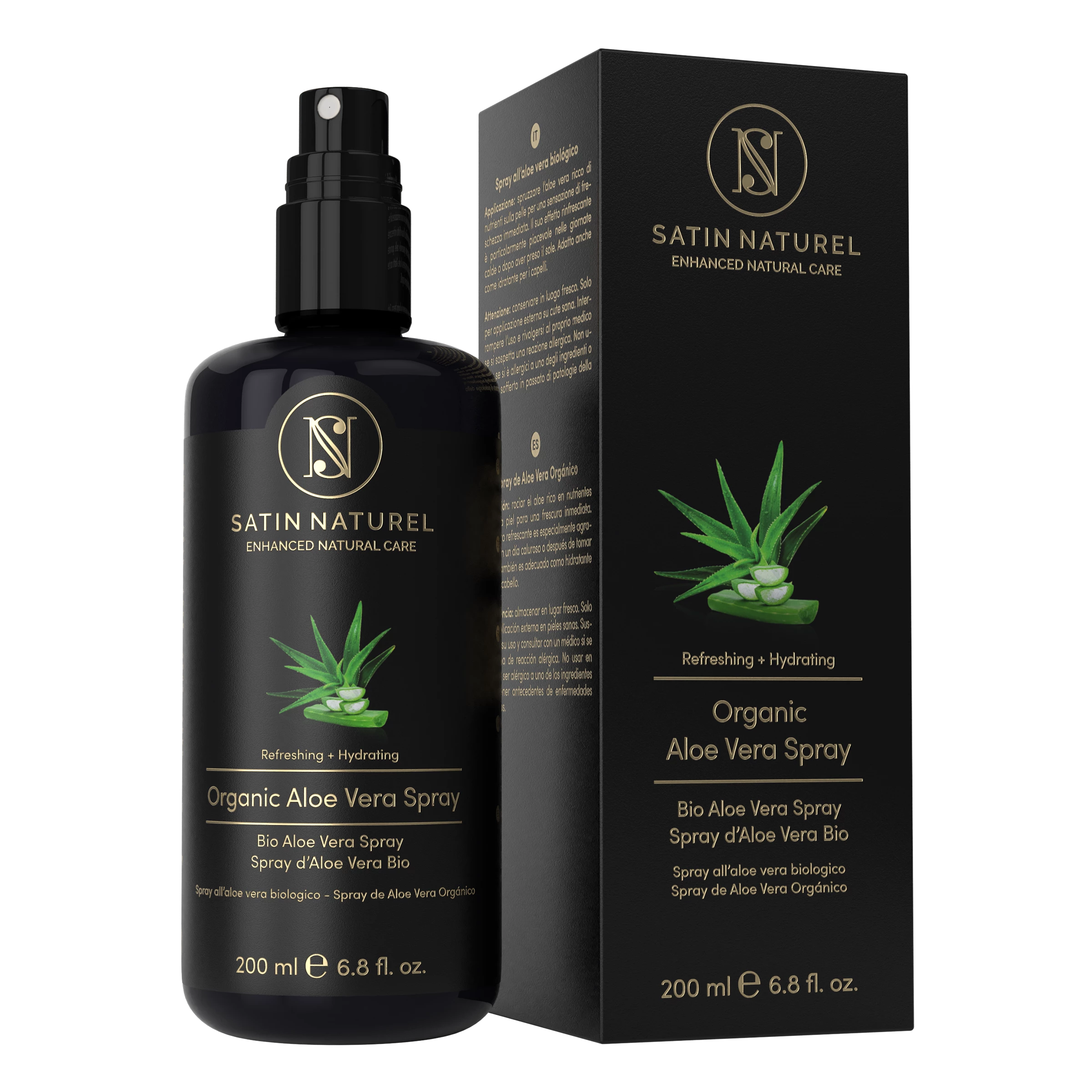 Satin Naturel BIO Aloe Vera Spray 1 Satin Naturel BIO Aloe Vera Spray