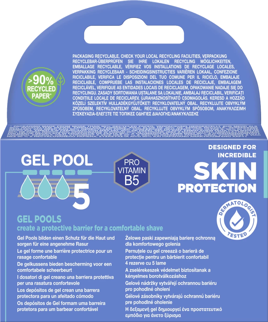 Wilkinson Sword Hydro 5 Skin Protection Regular Rasierklingen 2 Wilkinson Sword Hydro 5 Skin Protection Regular Rasierklingen – Bild 2