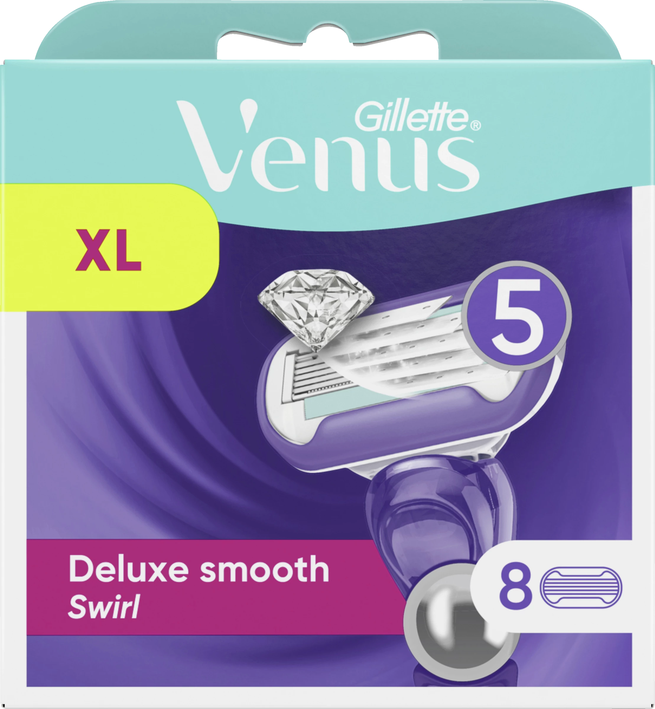 Gillette Venus Deluxe Smooth Swirl Rasierklingen