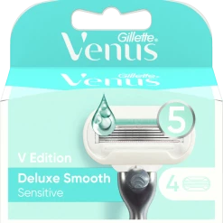 Gillette Venus V Edition Deluxe Smooth Sensitive Rasierklingen