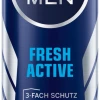 NIVEA MEN Deodorant Spray Fresh Active