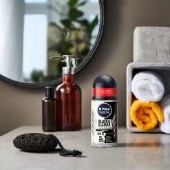 NIVEA Black And White Invisible Original Deo Roll-on 8 NIVEA Black And White Invisible Original Deo Roll-on -Satin Naturel shop MAM 7311697 SHOP IMAGE 1.4