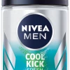 NIVEA MEN Anti-Transpirant Roll-on Cool Kick Fresh