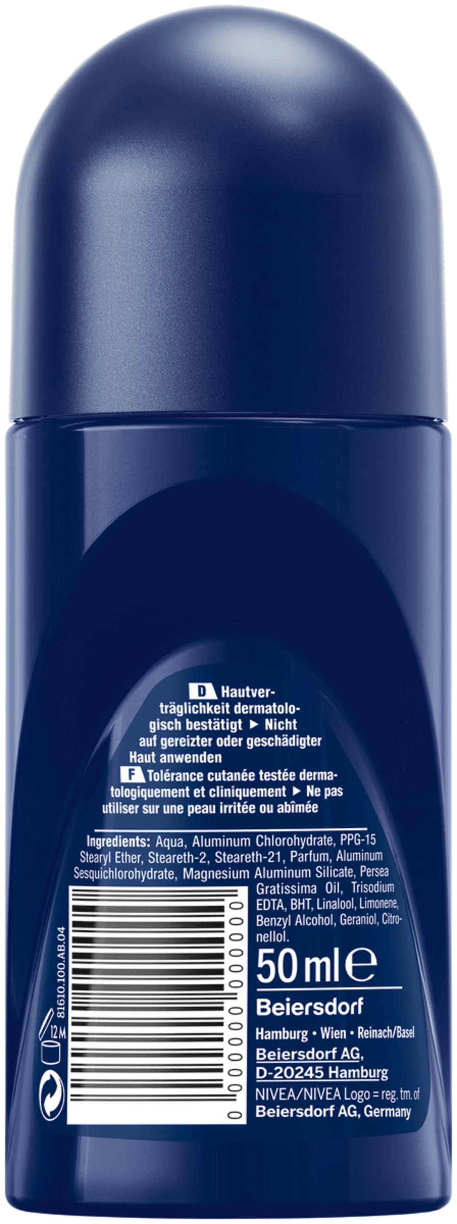 NIVEA MEN Anti-Transpirant Roll-on Dry Impact 2 NIVEA MEN Anti-Transpirant Roll-on Dry Impact – Bild 2