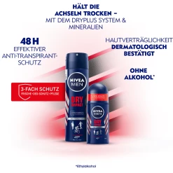 NIVEA MEN Anti-Transpirant Roll-on Dry Impact 9 NIVEA MEN Anti-Transpirant Roll-on Dry Impact -Satin Naturel shop MAM 7311772 SHOP IMAGE 1.4