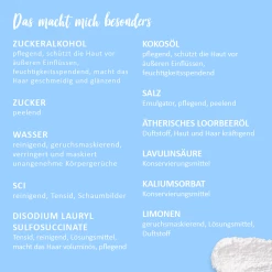 Puremetics 3in1 Dusch-Fluff Cotton Mit Zuckerpeeling 6 Puremetics 3in1 Dusch-Fluff Cotton Mit Zuckerpeeling -Satin Naturel shop MAM 7371984 SHOP IMAGE 1.4