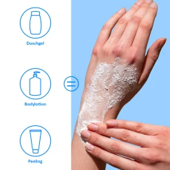 Puremetics 3in1 Dusch-Fluff Cotton Mit Zuckerpeeling 7 Puremetics 3in1 Dusch-Fluff Cotton Mit Zuckerpeeling -Satin Naturel shop MAM 7371985 SHOP IMAGE 1.4