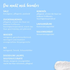 Puremetics 3in1 Dusch-Fluff Vibrant Seasalt Mit Meersalzpeeling -Satin Naturel shop MAM 7372007 SHOP IMAGE 1.4