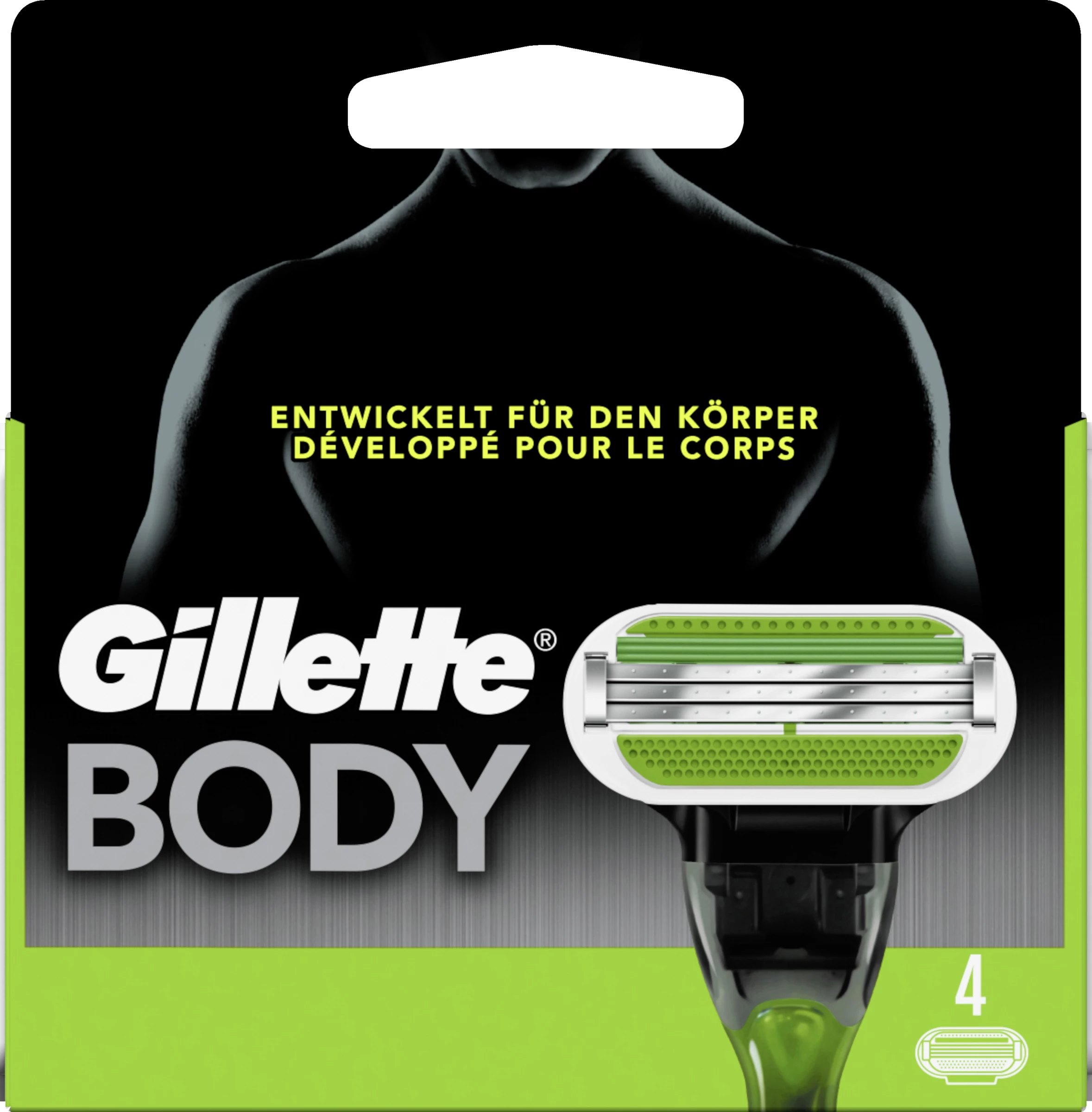 Gillette® Body Rasierklingen 1 Gillette® Body Rasierklingen