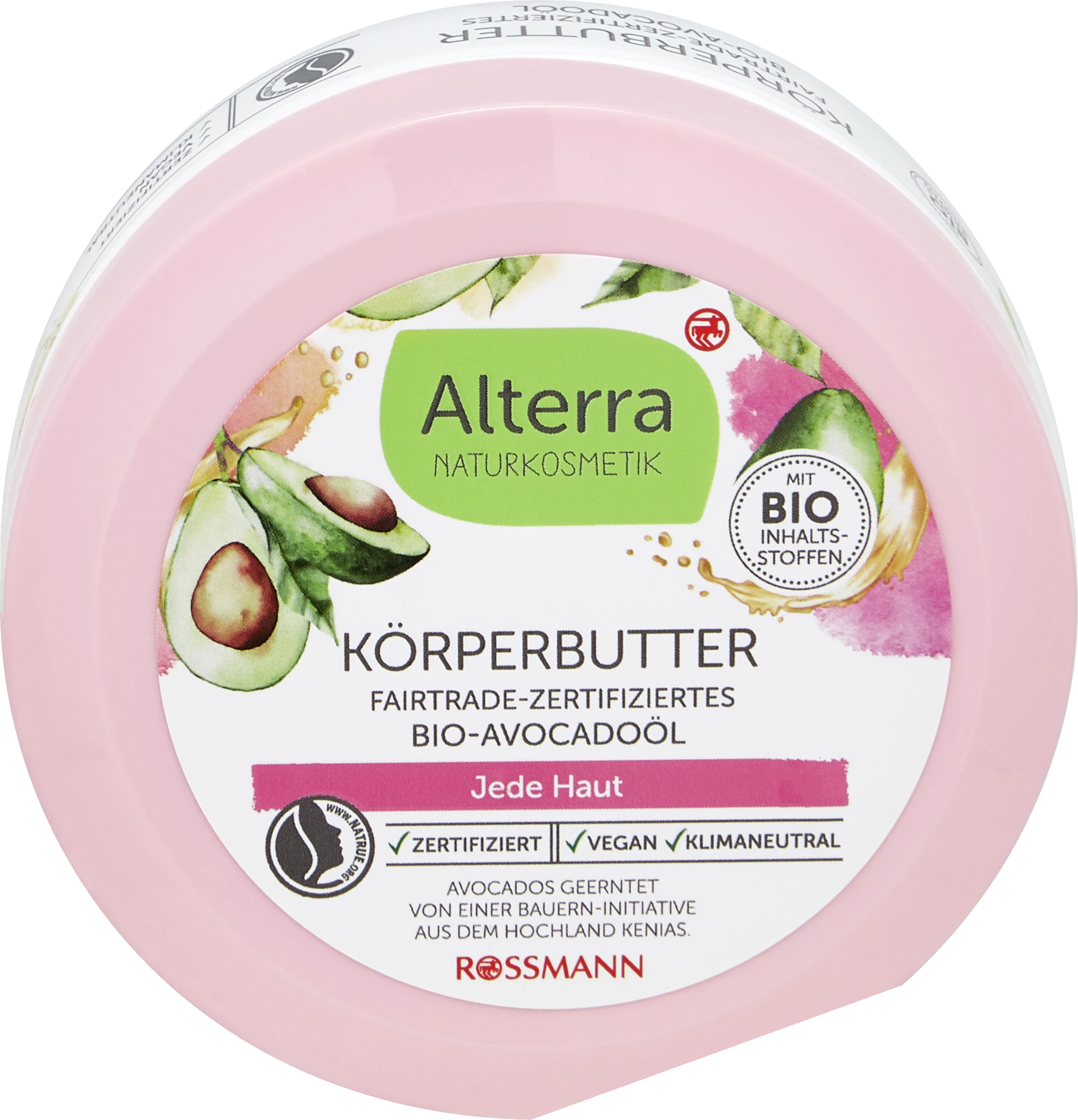 Alterra NATURKOSMETIK Körperbutter Bio-Avocado & Bio-Mandelöl 1 Alterra NATURKOSMETIK Körperbutter Bio-Avocado & Bio-Mandelöl