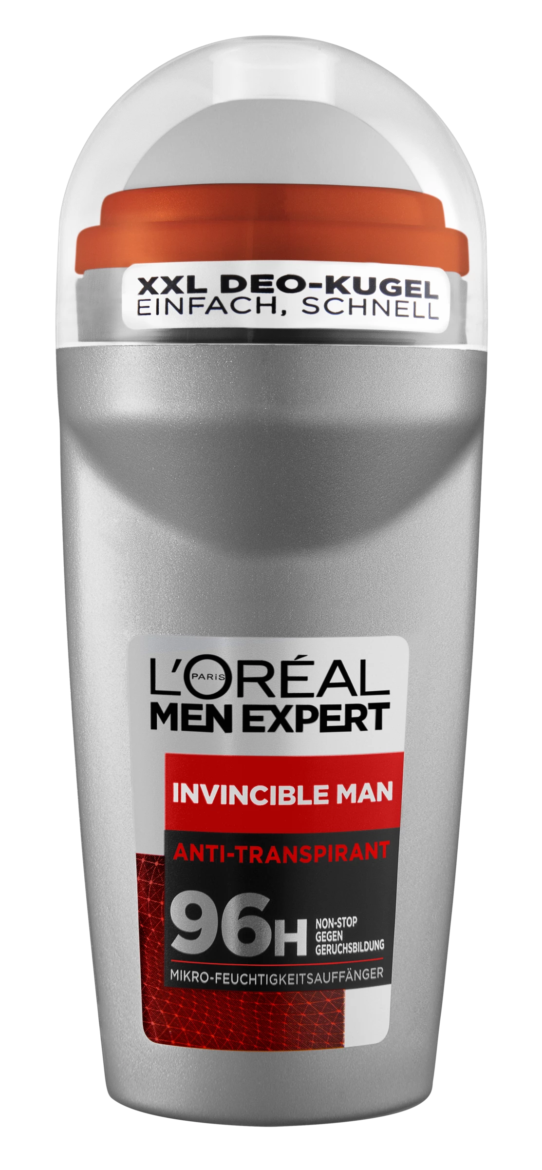 L’Oréal Paris Men Expert Invincible Man Anti-Transpirant Roll-On 1 L’Oréal Paris Men Expert Invincible Man Anti-Transpirant Roll-On