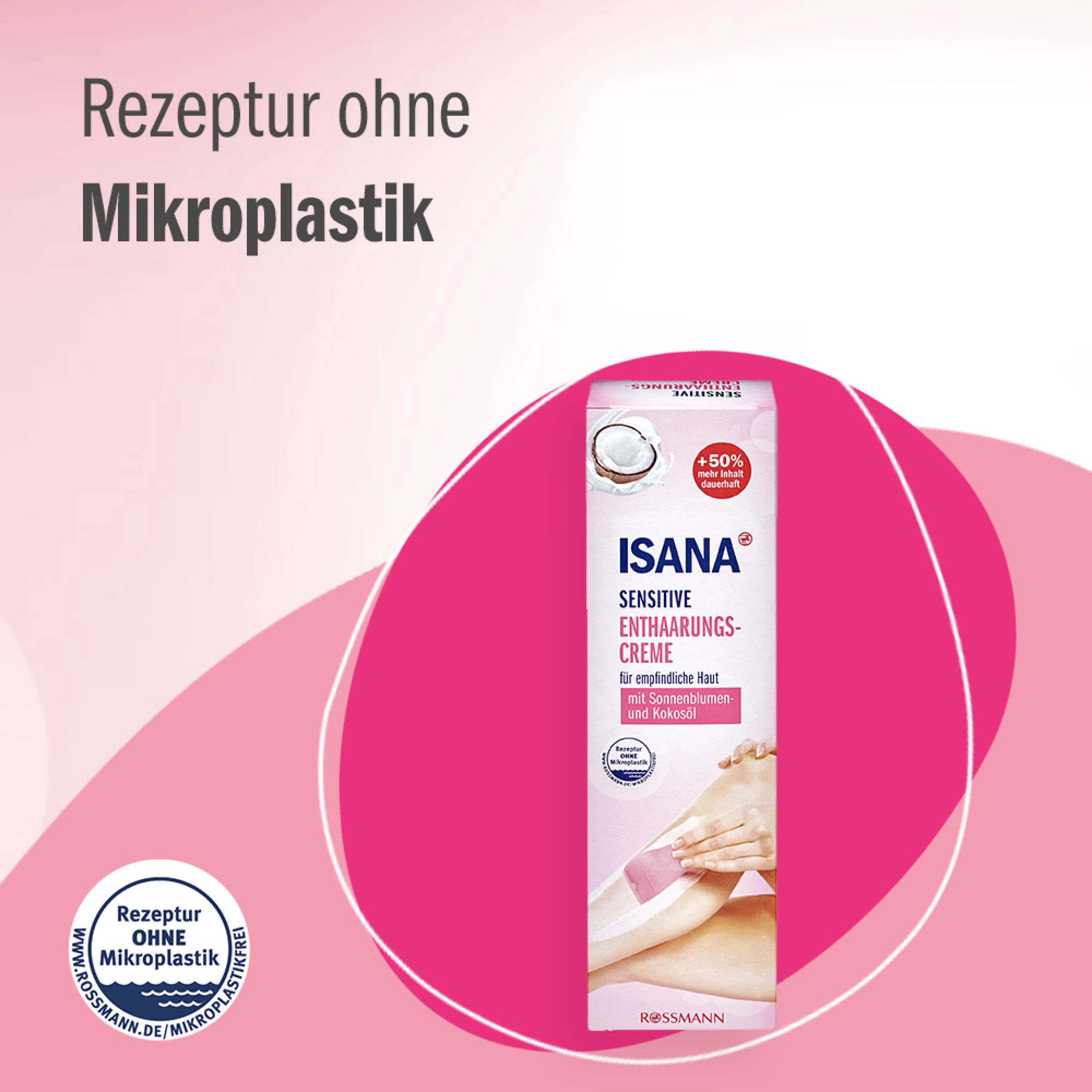 ISANA Enthaarungscreme Sensitiv 2 ISANA Enthaarungscreme Sensitiv – Bild 2