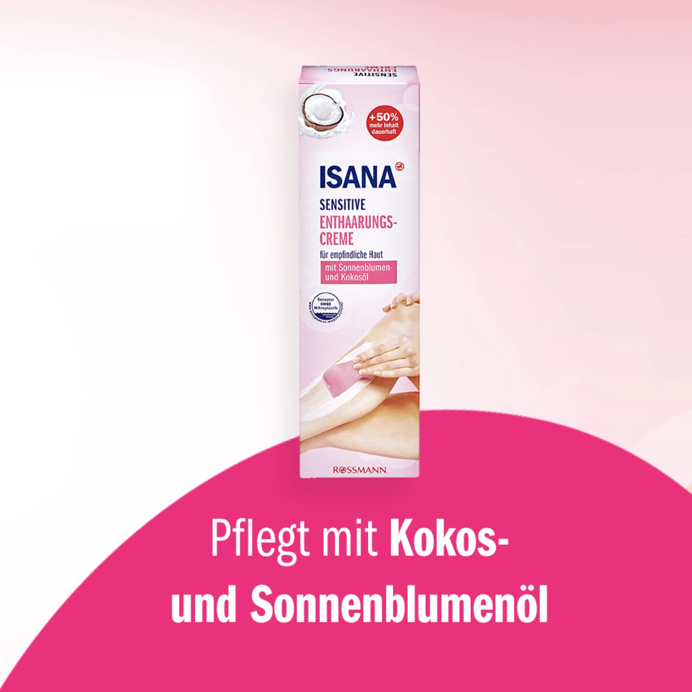 ISANA Enthaarungscreme Sensitiv 4 ISANA Enthaarungscreme Sensitiv – Bild 4