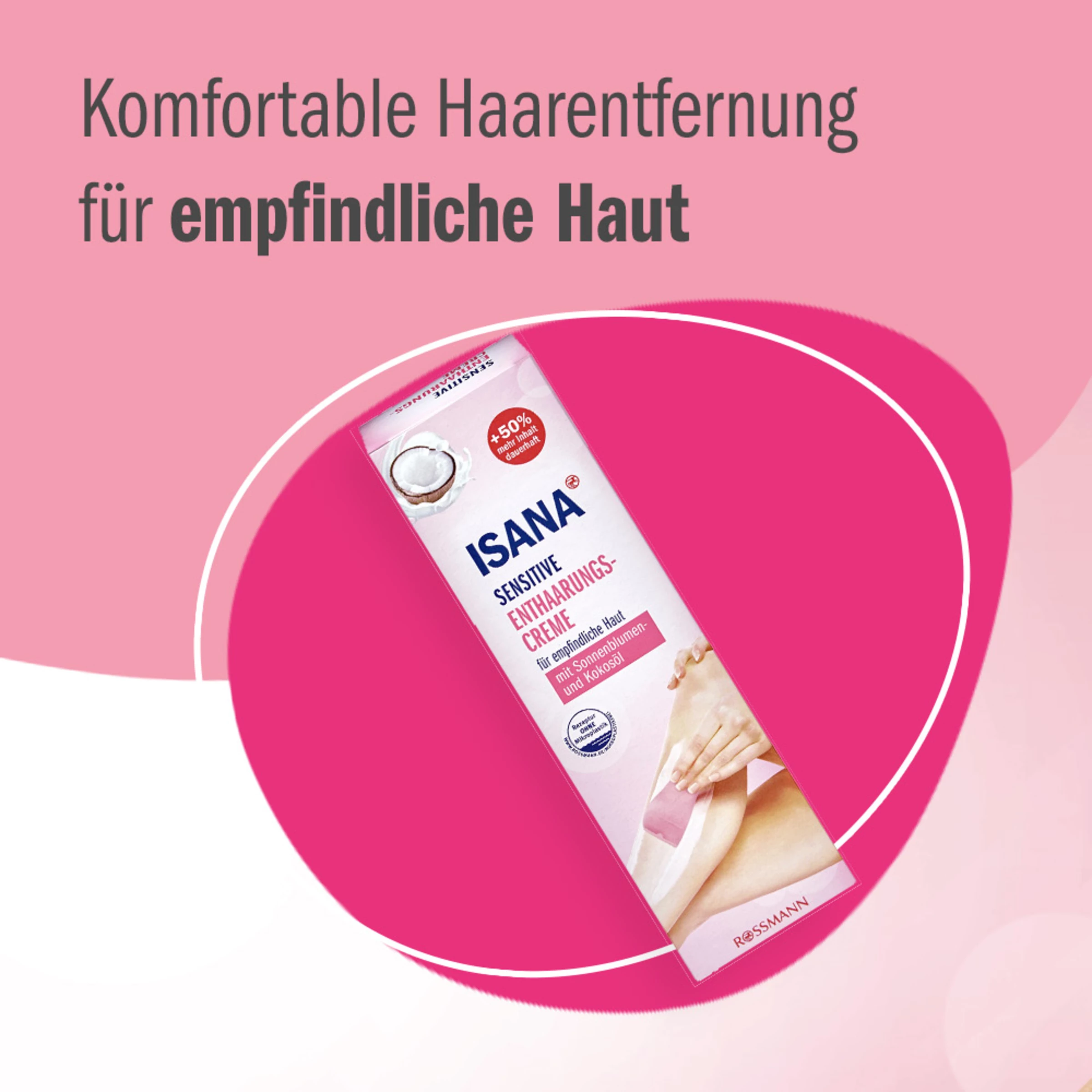 ISANA Enthaarungscreme Sensitiv 5 ISANA Enthaarungscreme Sensitiv – Bild 5