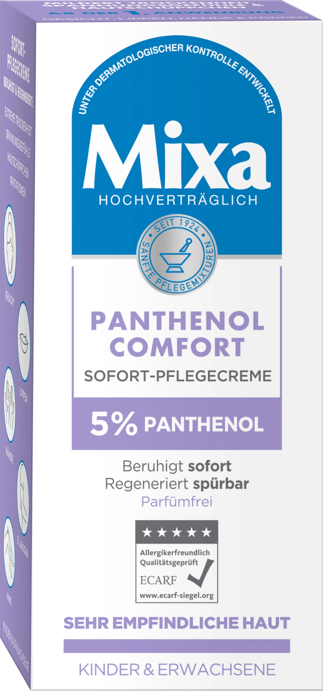 MIXA Panthenol Comfort Sofort-Pflegecreme 1 MIXA Panthenol Comfort Sofort-Pflegecreme