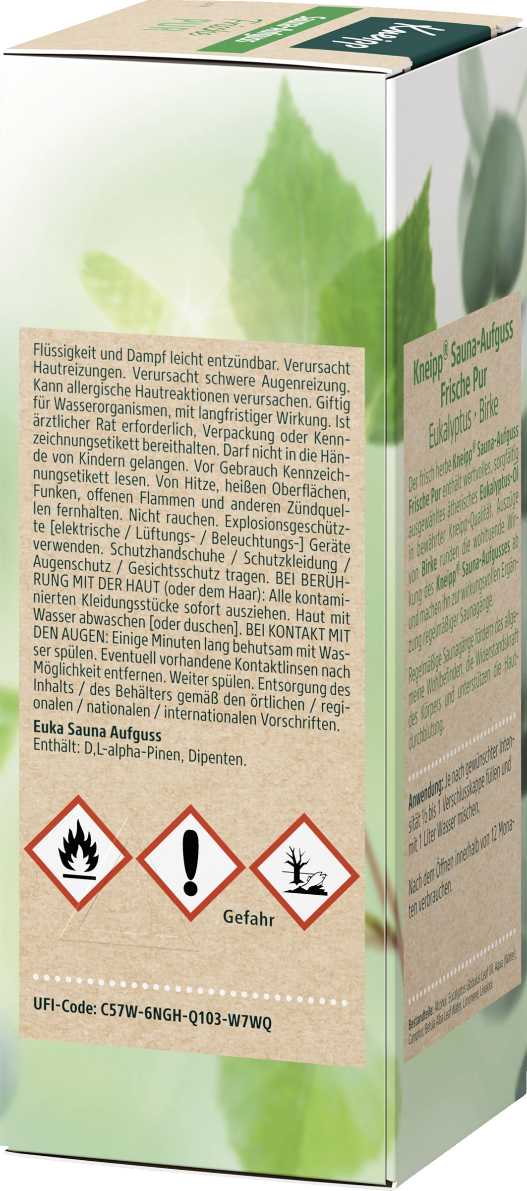 Kneipp Sauna-Aufguss Frische Pur 3 Kneipp Sauna-Aufguss Frische Pur – Bild 3