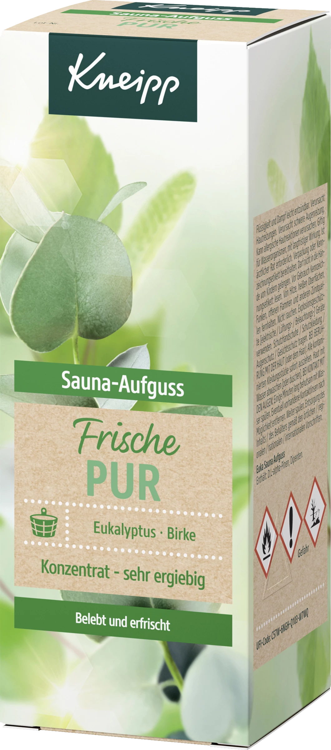 Kneipp Sauna-Aufguss Frische Pur 1 Kneipp Sauna-Aufguss Frische Pur