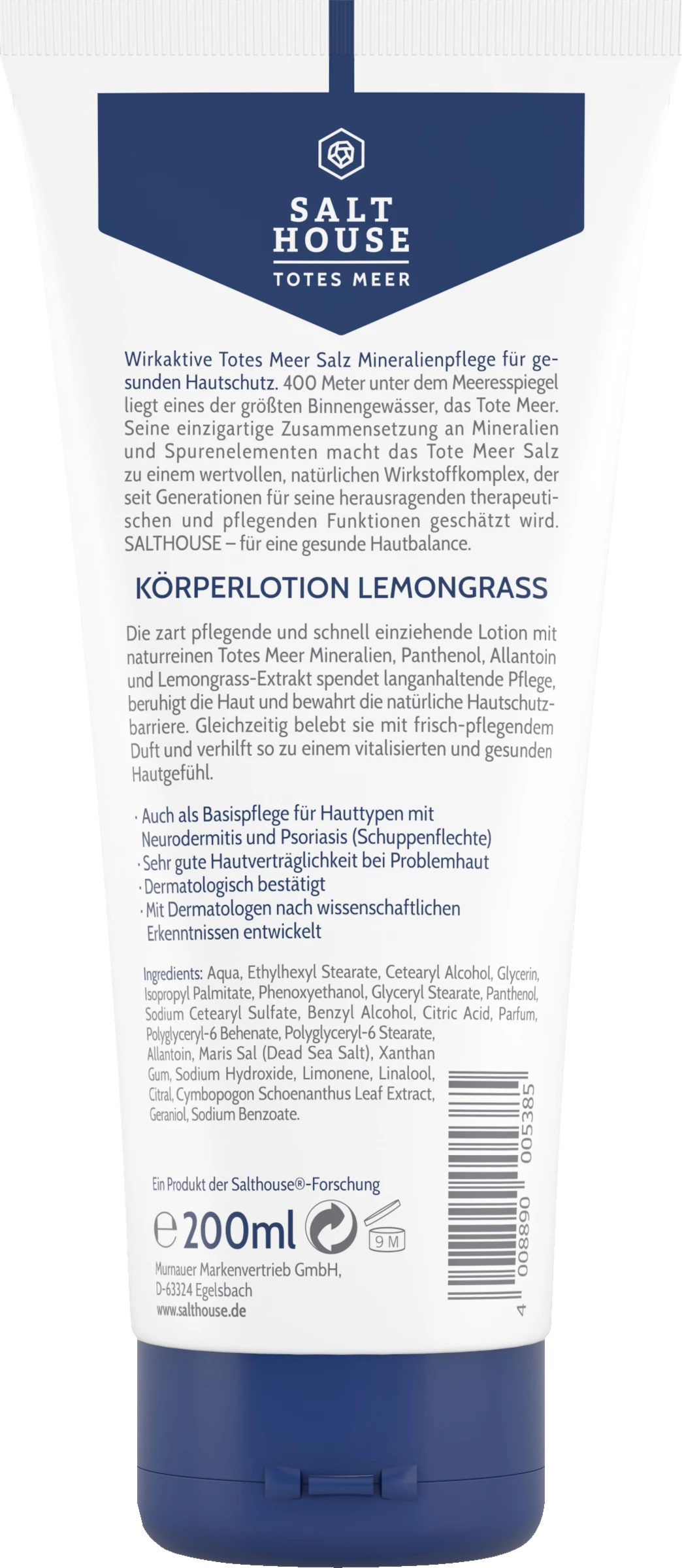 Salthouse Körperlotion Lemongrass 2 Salthouse Körperlotion Lemongrass – Bild 2