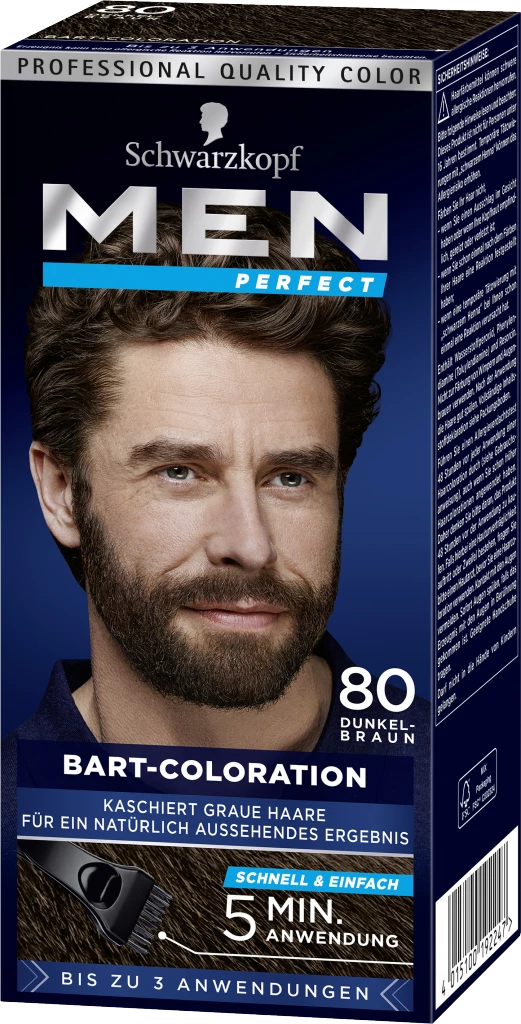 Schwarzkopf Men Perfect Bart Coloration 80 Natur-Schwarzbraun 1 Schwarzkopf Men Perfect Bart Coloration 80 Natur-Schwarzbraun