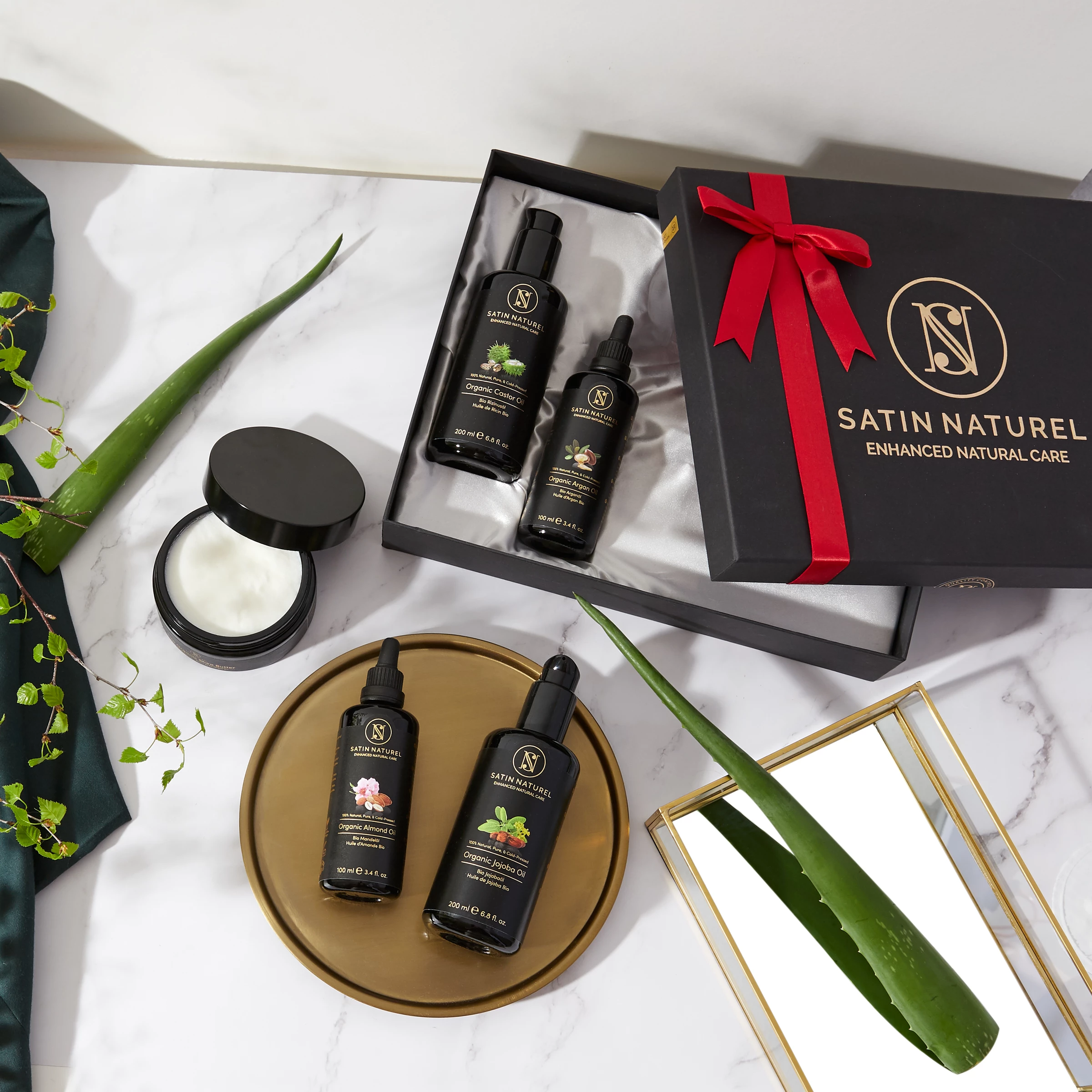 Satin Naturel Natürliches Bio Körperpflegeset XXL 4 Satin Naturel Natürliches Bio Körperpflegeset XXL – Bild 4