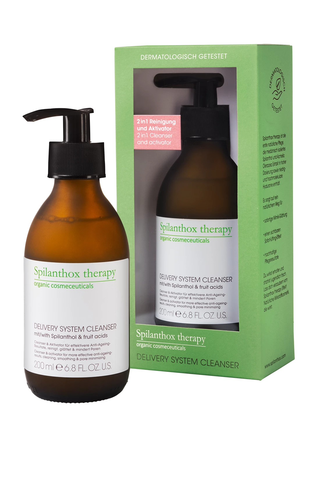 Spilanthox Therapy Delivery System Cleanser 1 Spilanthox Therapy Delivery System Cleanser