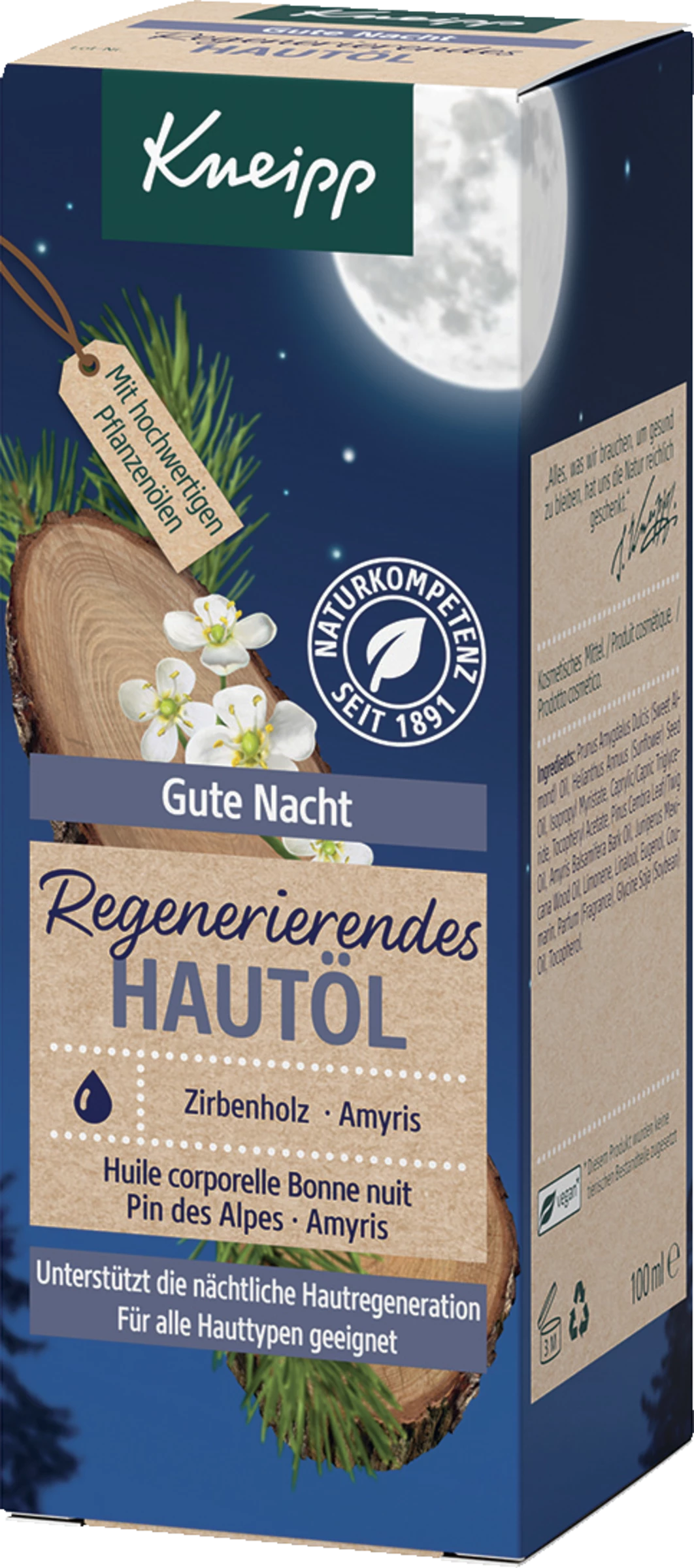 Kneipp Regenerierendes Hautöl Gute Nacht 1 Kneipp Regenerierendes Hautöl Gute Nacht