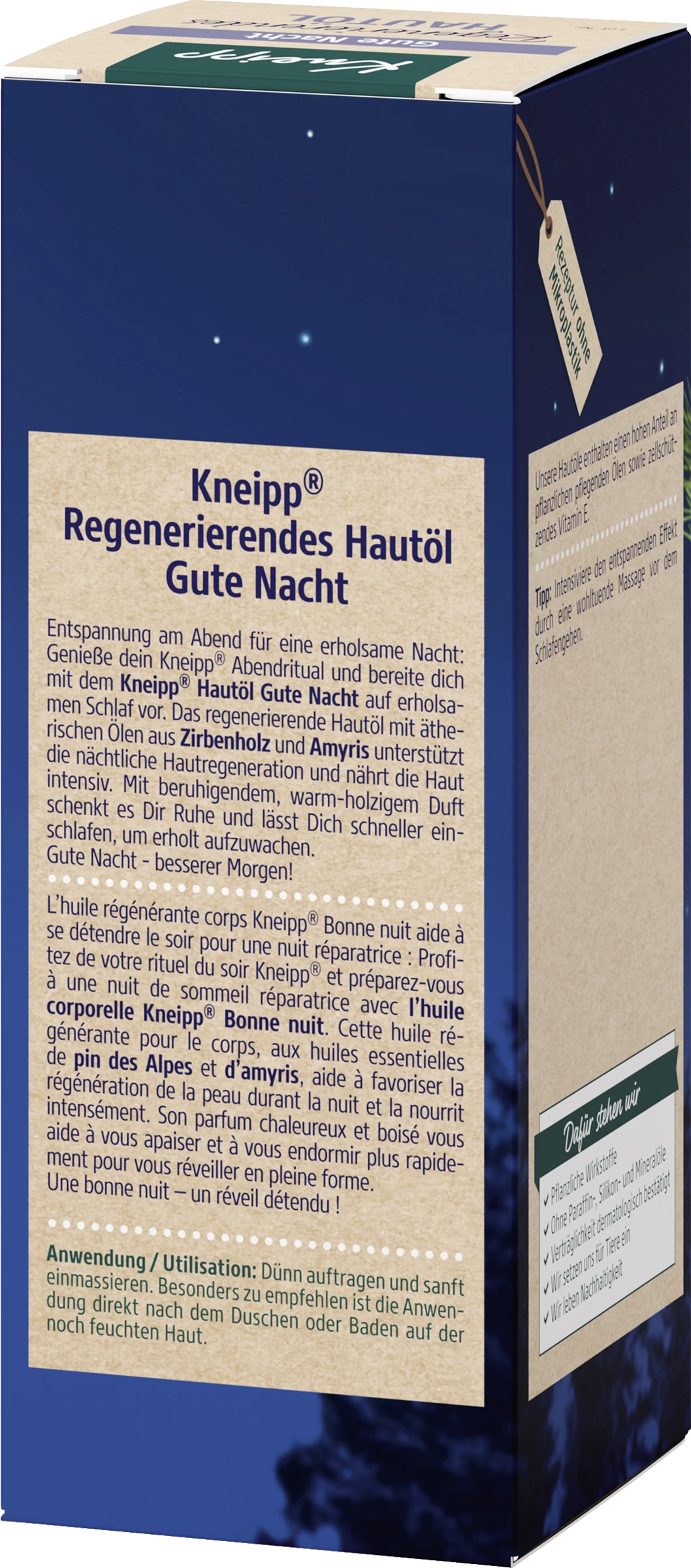 Kneipp Regenerierendes Hautöl Gute Nacht 4 Kneipp Regenerierendes Hautöl Gute Nacht – Bild 4