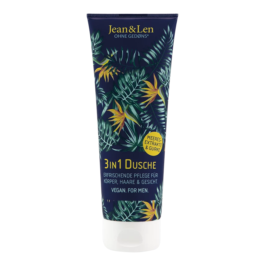 Jean&Len 3 In 1 Dusche Meeresextrakte & Gurke 1 Jean&Len 3 In 1 Dusche Meeresextrakte & Gurke