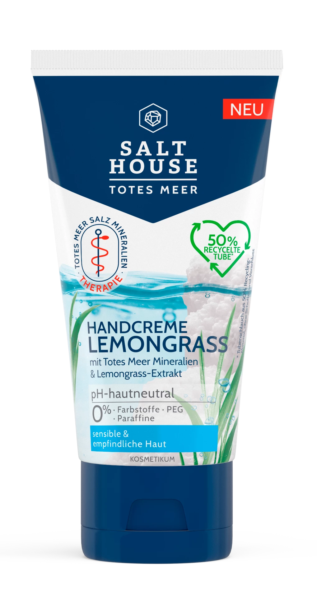 Salthouse Handcreme Lemongrass Mit Totes Meer Mineralien & Lemongrass - Extrakt 1 Salthouse Handcreme Lemongrass Mit Totes Meer Mineralien & Lemongrass - Extrakt