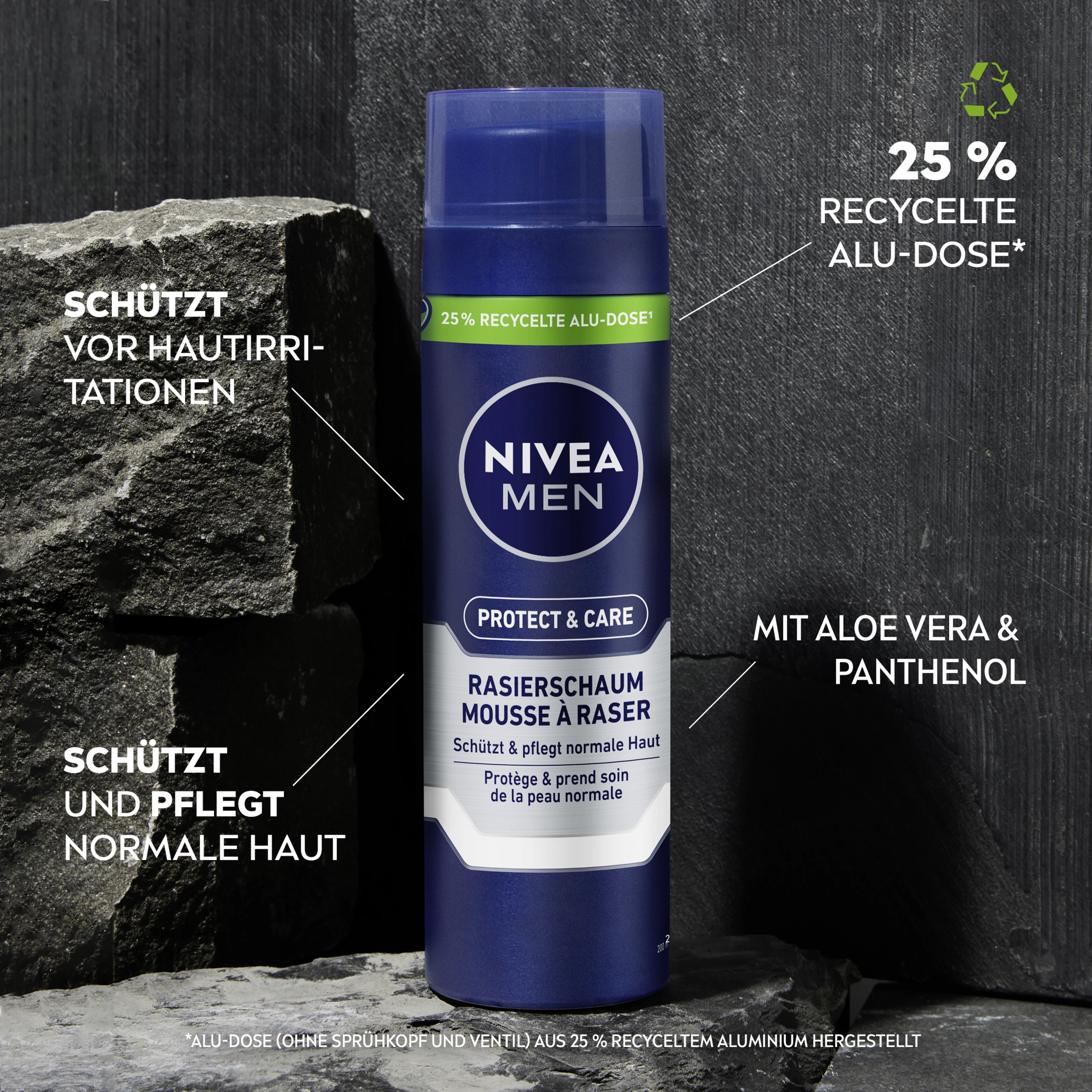 NIVEA MEN Protect+Care Rasierschaum 6 NIVEA MEN Protect+Care Rasierschaum – Bild 6