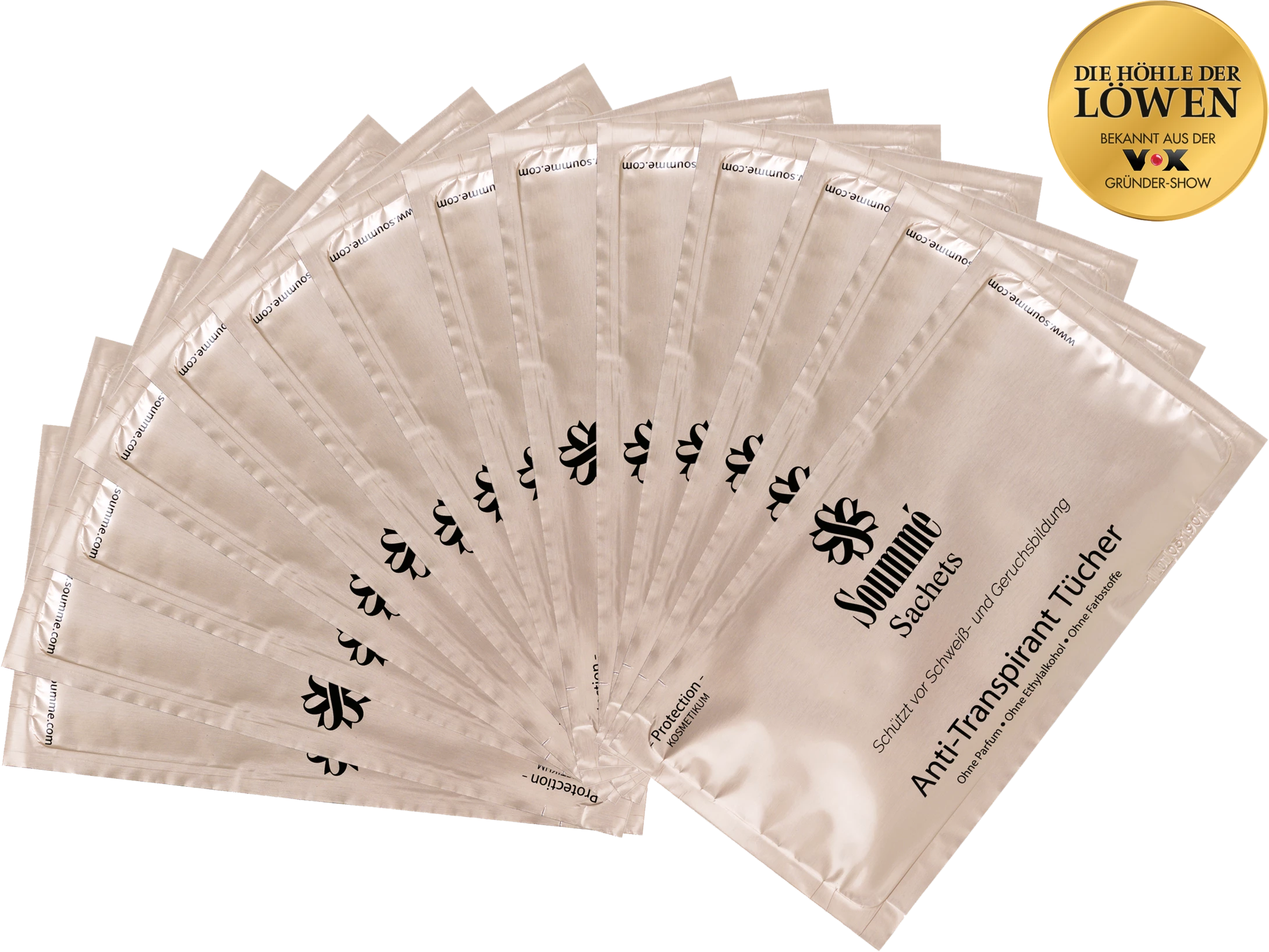 Soummé Antitranspirant Protection Tücher Woman 3 Soummé Antitranspirant Protection Tücher Woman – Bild 3